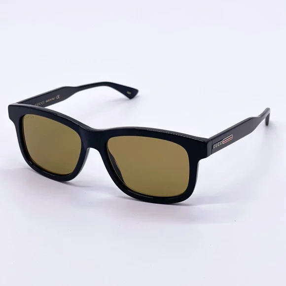 NEW GUCCI GG0824S 006 NEW COLLECTION GUCCI SUNGLASSES GG0824S BLACK BROWN